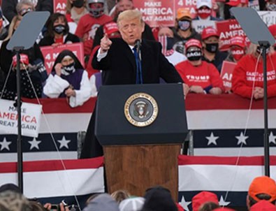 Trump sinyali verdi! Seçim gecesi ortalık karışacak!