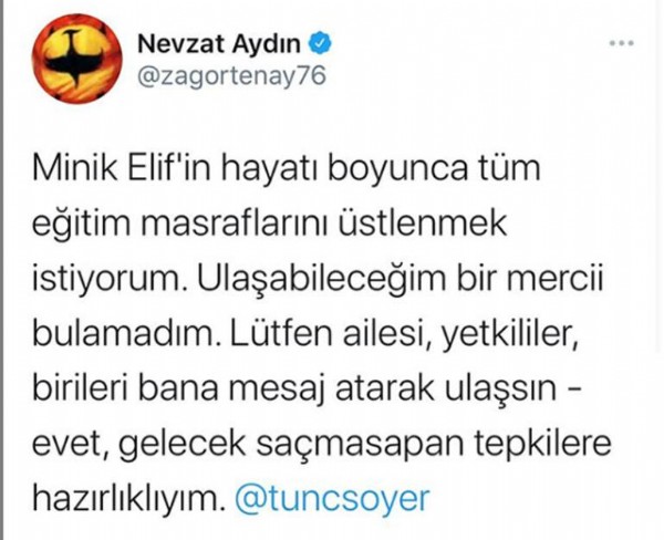 Elif'i Nevzat Aydın okutacak!