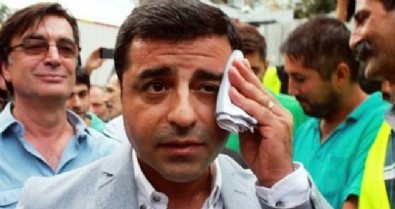 Başsavcıyı tehdit eden terör destekçisi HDP'li Demirtaş'ın yargılanmasına başlandı!