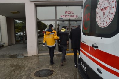 Besni'de Otomobil Şarampole Devrildi