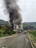 Giresun'da Katı Atık Çöp Tesisinde Yangın Haberi