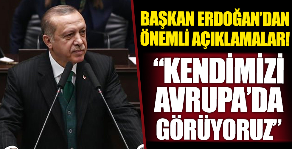 Başkan Erdoğan'dan önemli açıklamalar!