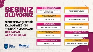 Büyükşehir'den 'Kadına Karşı Şiddetle Mücadeleye' Destek