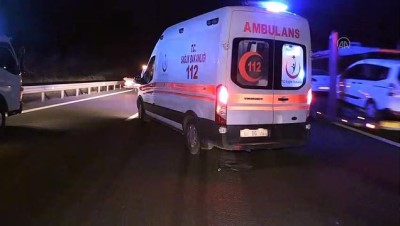 Düzce'de Zincirleme Trafik Kazası Açıklaması 3 Yaralı