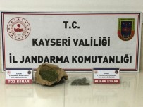 Kayseri'de Jandarmanın Evde Yaptığı Aramada 250 Gram Esrar Ele Geçirildi