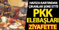 DURAN KALKAN - PKK'lı teröristler sefalette Kandil'deki elebaşları ziyafette