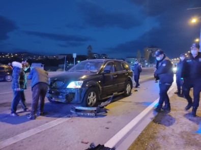 Sungurlu'da Kaza Açıklaması 1 Yaralı