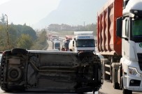 D-650 Karayolunda Kaza, Uzun Araç Kuyrukları Oluştu