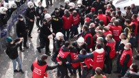Kocaeli'den Ankara'ya Yürümek İsteyen İşçilere Polis Müdahalesi Açıklaması 95 Gözaltı