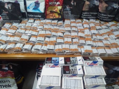 Kütahya'da Kaçak Tütün Operasyonu