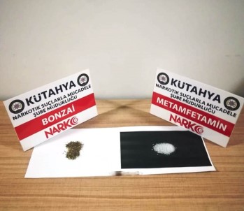Kütahya'da Metamfetamin Ve Bonzai Maddesi Ele Geçirildi