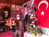 Öğrencileri 'Çiçek Hoca'yı Çiçeksiz Bırakmadılar