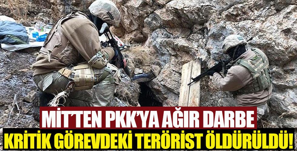 PKK'ya çok ağır darbe! Terörist sevkini koordine eden üst düzey terörist öldürüldü!