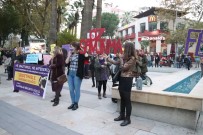 Denizli'de Kadınlar, Kadına Yönelik Şiddetle Mücadele İçin Bir Araya Geldi