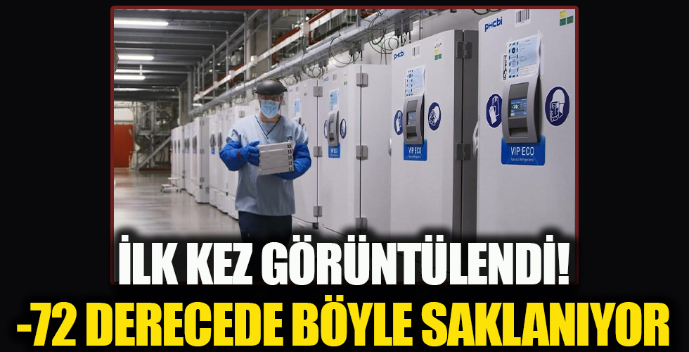 İlk kez görüntülendi! -72 derecede böyle saklanıyor