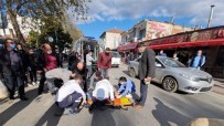 İznik'te Traktör Ve Motosiklet Kafa Kafaya Çarpıştı. Bir Kişi Başından Yaralandı Haberi