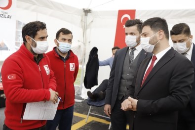 Kağıthane'de 4 Günde 400 Ünite Kan Toplandı