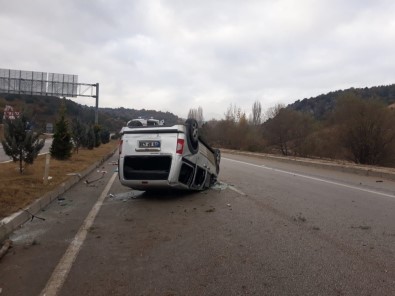 Karabük'te 2 Ayrı Trafik Kazası Açıklaması 1'İ Çocuk 4 Yaralı