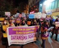 Korona Tehdidine Rağmen Kadına Şiddete Tepki Gösterdiler