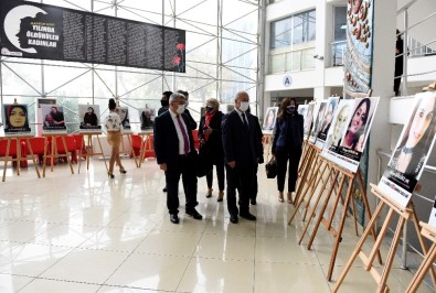 Muratpaşa'da Kadına Şiddete Yönelik Fotoğraf Sergisi