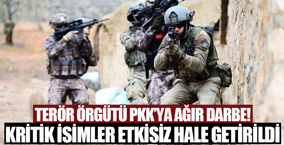 PKK'ya ağır darbe! 17 terörist etkisiz hale getirildi