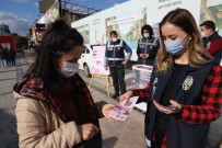 Düzce'de Kadın Polisler Kadınlara KADES'i Anlattı