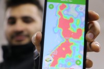 Haritada Alarm Veren Zonguldak'ta Kent Merkezinde Sakinlik Hakim