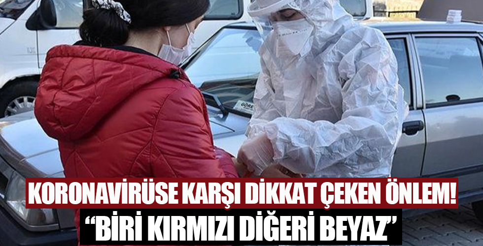 Koronavirüse karşı dikkat çeken önlem! Pozitif ve temaslı kişilere yönelik bileklik uygulamasına başlandı
