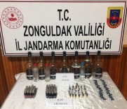 Zonguldak'ta İzinsiz Etil Alkol Satan Şüpheli Gözaltında
