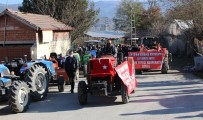 Amasya'da Çiftçiler Traktörlerin Haczedilmesine Tepki Gösterdi