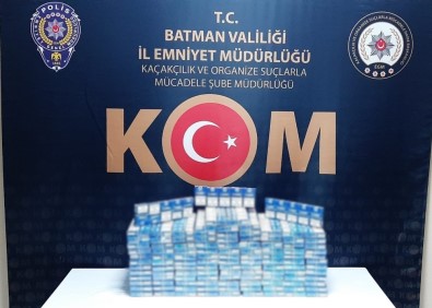 Batman'da Kaçak Akaryakıt Ve Sigara Ele Geçirildi