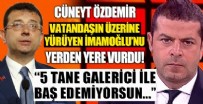 Cüneyt Özdemir vatandaşın üzerine yürüyen İmamoğlu'nu yerden yere vurdu!
