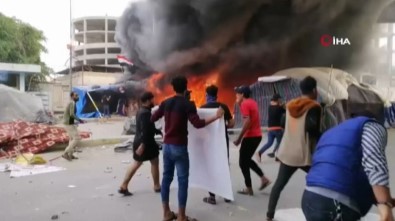 Irak'ın Nasıriye Kentindeki Çatışmalar Kanlı Bitti Açıklaması 1 Ölü, 45 Yaralı