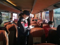 Kuzey Marmara Otoyolu'nda Şehirlerarası Otobüslere Covid Denetimi Haberi