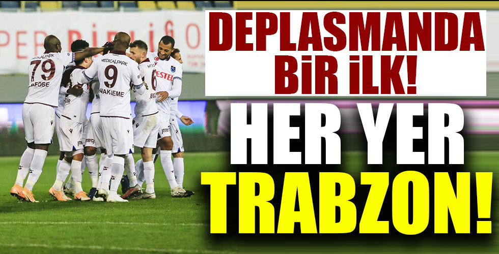 Trabzonspor içi bir ilk!
