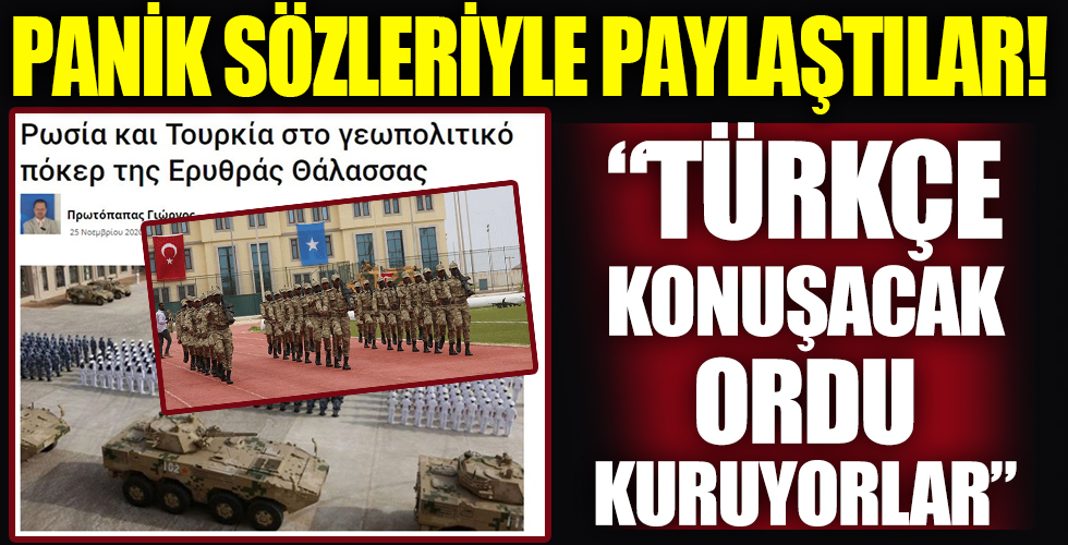 Panik sözleriyle paylaştılar! 