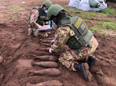 AS Roma Tesislerinde 2.Dünya Savaşı'ndan Kalma 15 Adet Bomba Bulundu