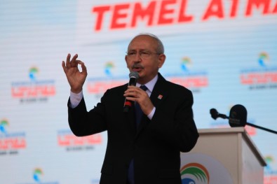 CHP Genel Başkanı Kemal Kılıçdaroğlu Adana'da Toplu Açılış Ve Temel Atma Törenine Katıldı