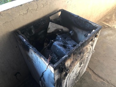 Evi Yanan Suriyeli Kadının İmdadına İHA Muhabirleri Koştu