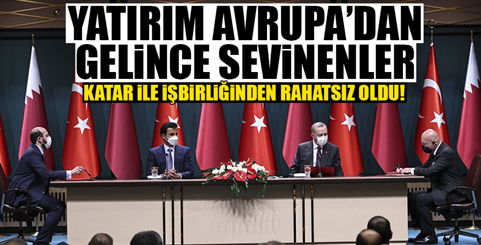 Katar'dan gelen yatırıma üzülen kimler?