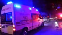 Amasya'da Müstakil Evde Çıkan Yangında 1 İtfaiyeci Yaralandı