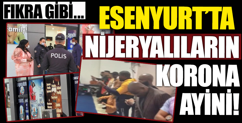 Esenyurt'ta polis 'parti var' ihbarına gitti! Nijeryalıların derneği çıktı...