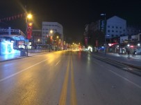 Malatya'da Sokağa Çıkma Kısıtlaması Başladı