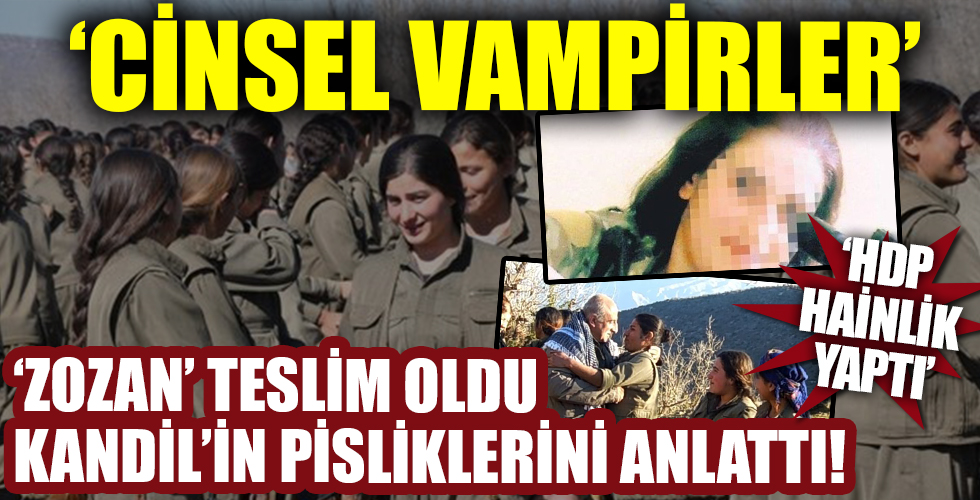 PKK'nın iğrenç yüzünü itiraf etti!