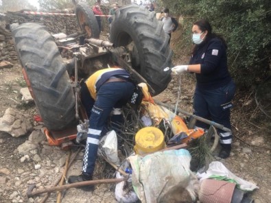 Takla Atan Traktör Karı Kocayı Hayattan Kopardı