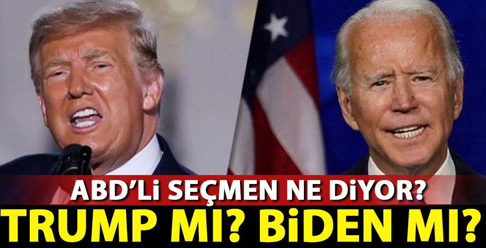 ABD'li vatandaşların nabzı!