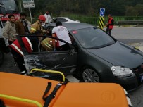 Beykoz'da Trafik Kazası; 1 Yaralı Haberi