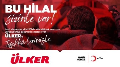 Kızılay'dan Ülker'e İzmir Teşekkürü