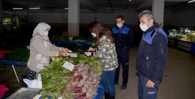 Kuşadası'ndaki Pazar Yerleri Korona Virüse Karşı Tam Korumalı Hale Getirildi