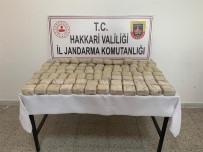 Hakkari'de 50 Kilo 852 Gram Eroin Ele Geçirildi